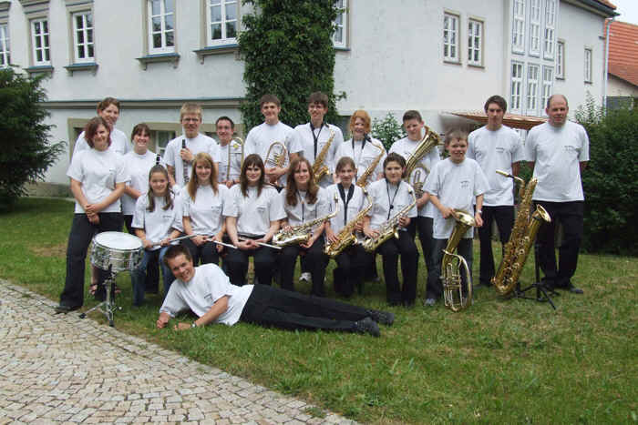 Jugendkapelle des MV Stetten - Juli 2006